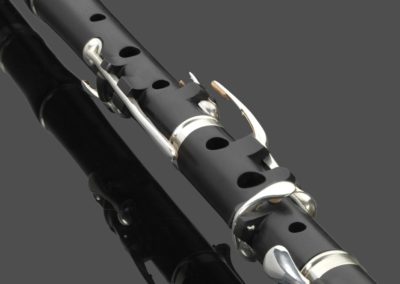 D Flute Keys closeup